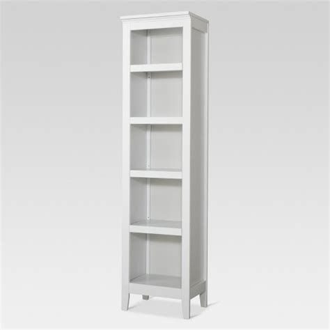 narrow bookshelf target